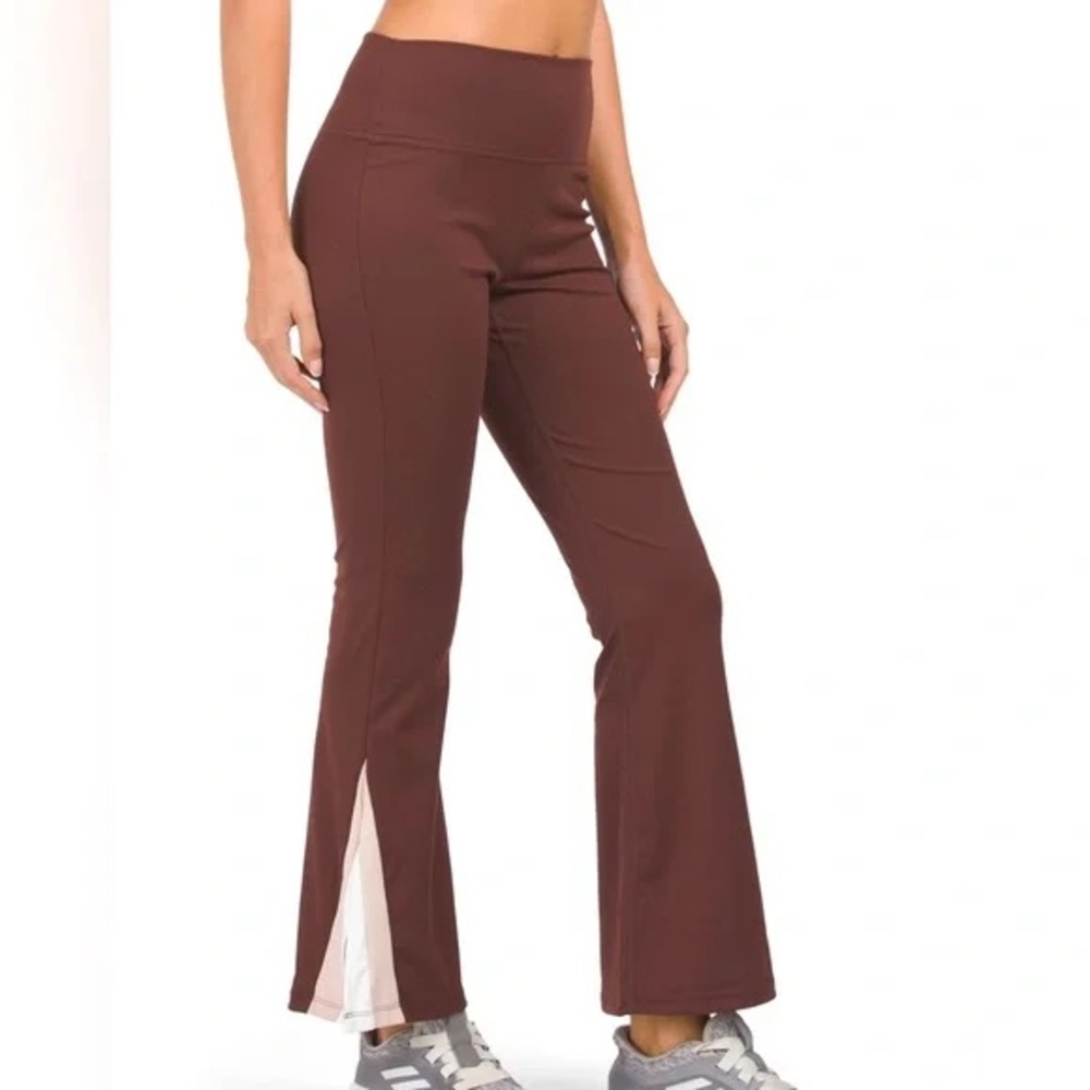 WILO THE LABEL Colour Block Split Flare High Waisted Leggings‎ VGUC  | XS